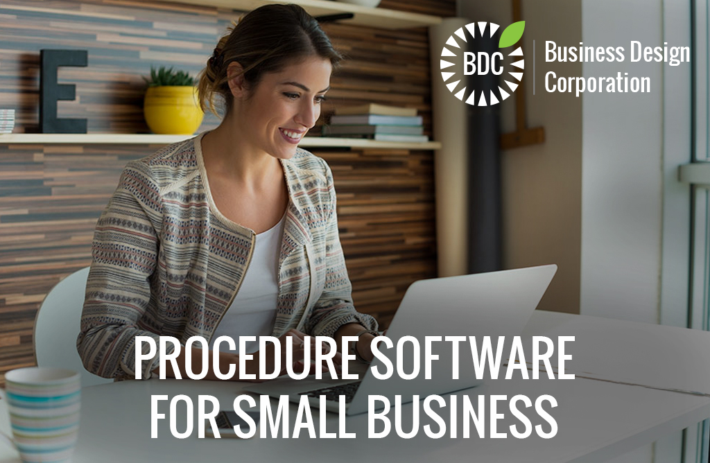 Procedure software for small business